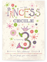 Our Little Princess Kids Party Invitations