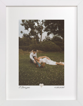 With a Heart - Portrait