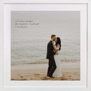 Minimalist Quote Keepsake Square