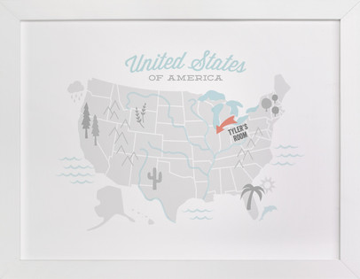 You Are Here American Map