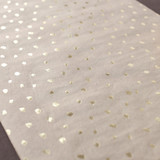 72" Snow Dot Gold and Kraft