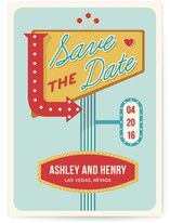 Sign Of Love Save The Date Cards