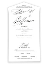 All-in-One Wedding Invitations