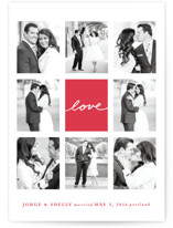 Joie Grid Wedding Announcements