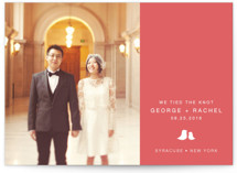 Sweet and Simple Wedding Announcements