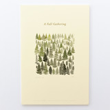 Albers Leaves #4 Fall Gathering Limited Edition Prints - Drawing