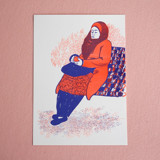 Limited Edition Risography Art Print London 2 Limited Edition Prints - Mixed Media