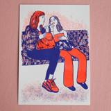 Limited Edition Risography Art Print London 6 Limited Edition Prints - Mixed Media