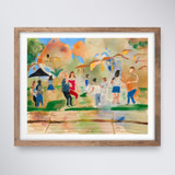 Dancers in Lisbon Limited Edition Prints - Painting