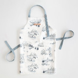 Chicago Modern Toile Apron