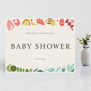 Rainbow Shapes Large Custom Signs