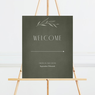 Botanical Arches Large Custom Signs