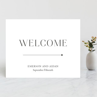 Classy Type Large Custom Signs