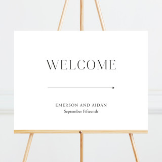 Classy Type Large Custom Signs