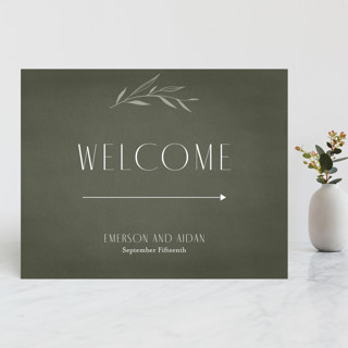 Botanical Arches Large Custom Signs