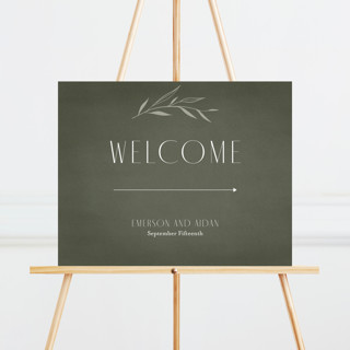 Botanical Arches Large Custom Signs