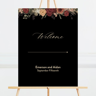 Botanical Edge Large Custom Signs