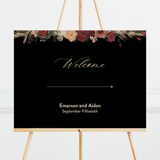 Botanical Edge Large Custom Signs