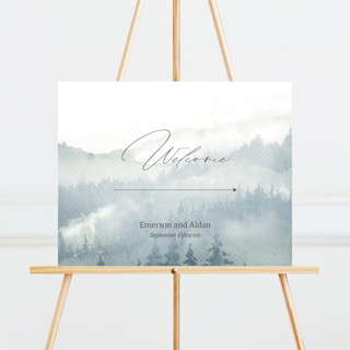 Over the mountains Large Custom Signs