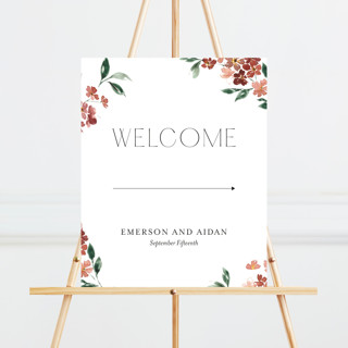 Sweeping Vine Large Custom Signs