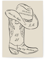 Lariat Bachelorette Party Invitations