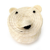 Lidded Basket Polar Bear Decorative Baskets