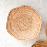 Large Scallop Wall Basket 18" Decorative Baskets