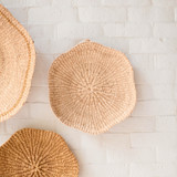 Medium Scallop Wall Basket 12" Decorative Baskets