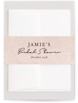 Autumn Bridal Shower Belly Bands