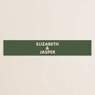 headline Bridal Shower Belly Bands