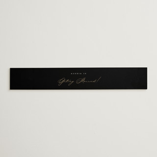 Elegant Side Bridal Shower Belly Bands