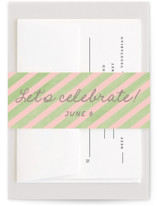 Botanical maximalism Bridal Shower Belly Bands