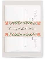 Birdsong Bridal Shower Belly Bands