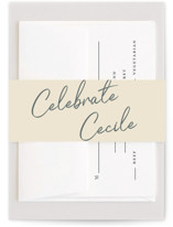 Vintage Florals Bridal Shower Belly Bands