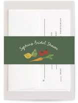 Farmer's Market Bridal Shower Belly Bands