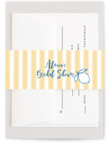 Citrine Bridal Shower Belly Bands