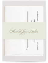 Avalon Bridal Shower Belly Bands