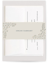 Floral Romance Bridal Shower Belly Bands