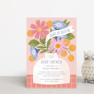 Baby Bloom Baby Shower Postcards