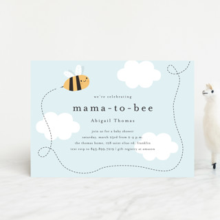 Mama To Bee Baby Shower Postcards