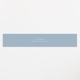 A cute stripe Baby Shower Belly Bands