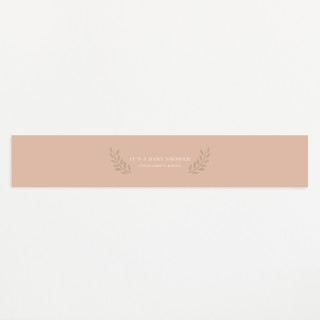 Blooming Garden Baby Shower Belly Bands