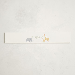 Lovely jungle Baby Shower Belly Bands