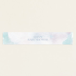 Winter Baby Snowflakes Baby Shower Belly Bands