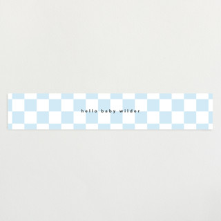 Bold Stripes Baby Shower Belly Bands
