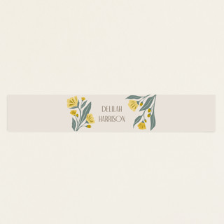 storybook garden Baby Shower Belly Bands