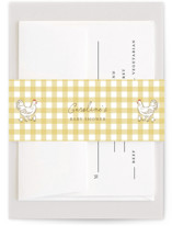 Little Chicks on the Way Baby Shower Belly Bands