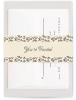 Garden Brick Gate Baby Shower Belly Bands