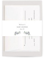 RabbitAndFlowers Baby Shower Belly Bands