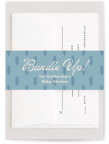 Après Ski Baby Shower Belly Bands